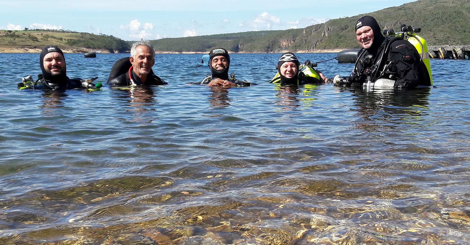 TEchnical Diver em Furnas MG NAUITEC